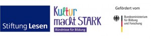 Logo: Stiftung Lesen - Kultur macht stark